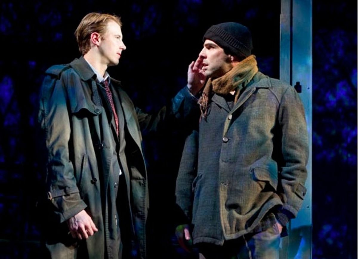 Bill Heck and Zachary Quinto at 